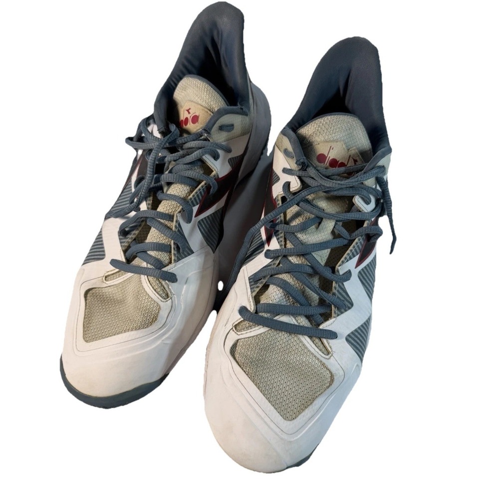 Diadora Blushield Speed Fly 3+ Men's Sneaker White Gray Red